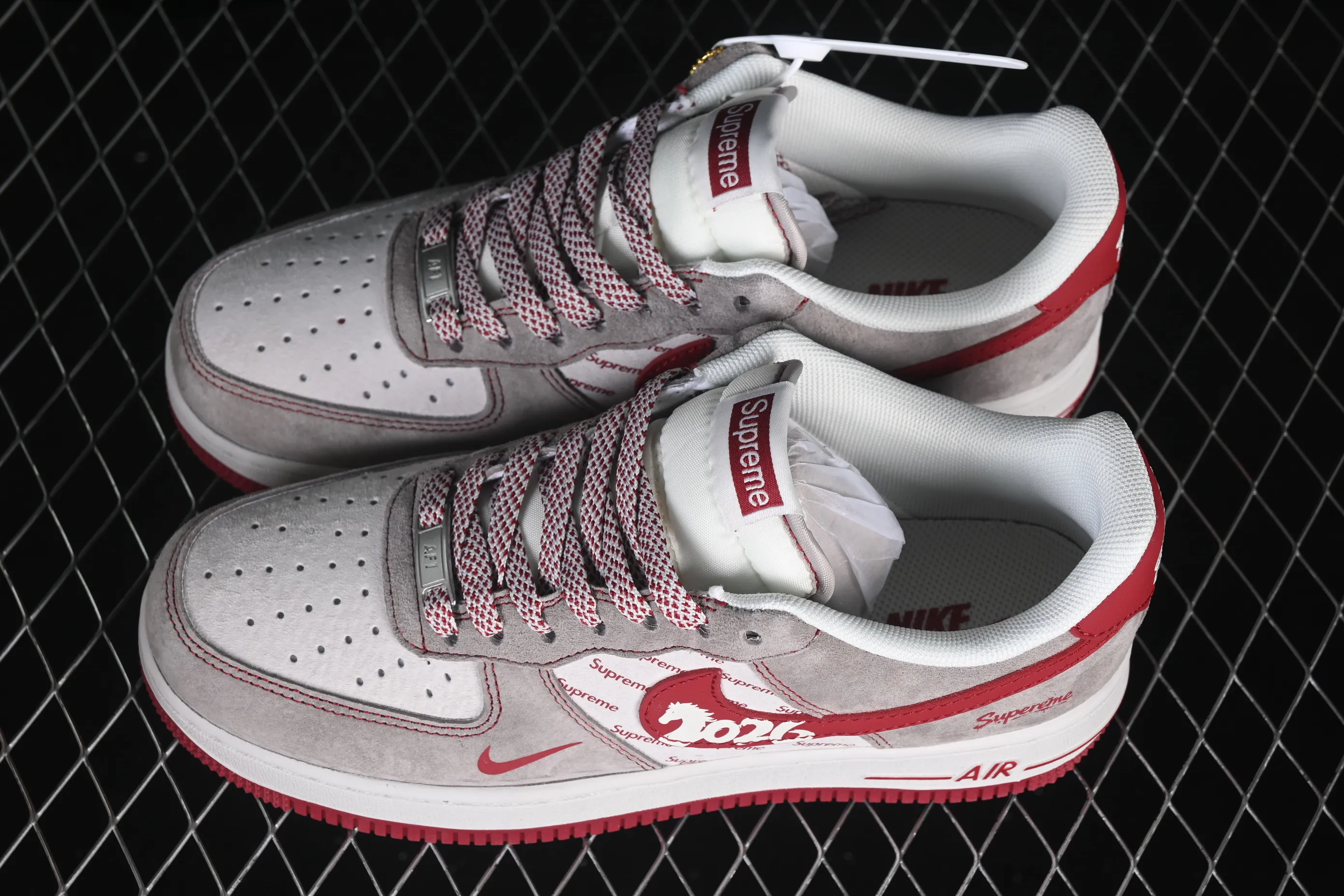 All categories Nk Air Force 1 Air Force series Nk Air Force 1 Low Air Force low-top Nike Air Force 1'07 Low Year of the Horse joint Air Force 1 low-top casual sneakers JP2026-132